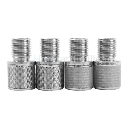 M18 linha externa 10μm Sintered Mesh Filter Element