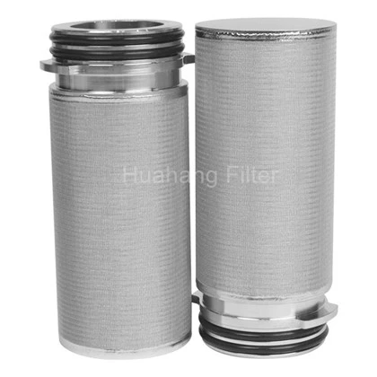 20μm de malha sinterizada elemento de filtro 60x140
