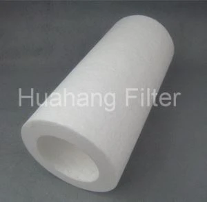 5 Micron 10 Inch Water Filter Cartucho 20 Inch Filtros de água 30 Filtros Inch 40 Inch PP Melt elemento de filtro de água soprado para purificador de água Fabricante