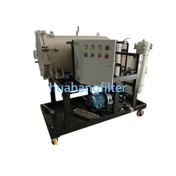 Coalescing Dewatering Oil Filter