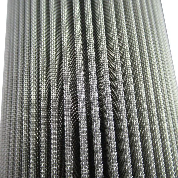 Stainless Candle Polymer Melt Oil Filter Element
