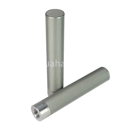 Elemento filtrante sinterizado SS316 35x175